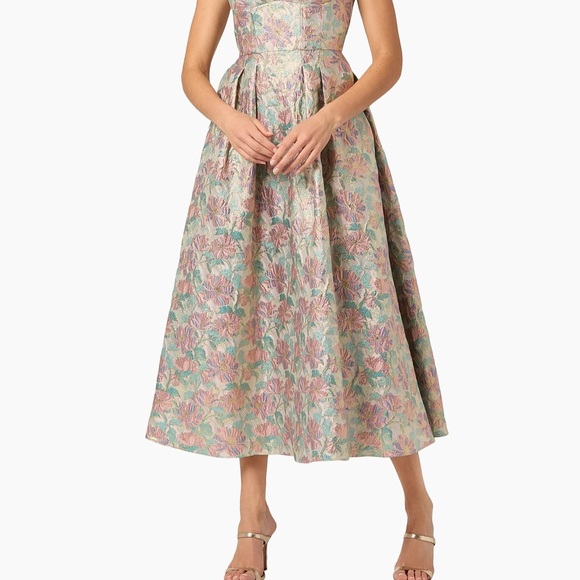 Shoshanna Dresses & Skirts - Shoshanna Pastel Floral Midi Dress